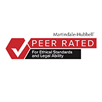 Logo for Martindale-Hubbell Peer Rated
