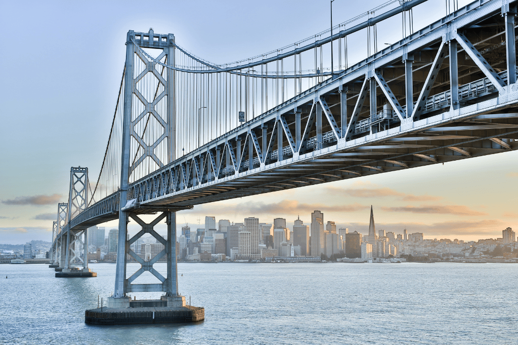 Bay Bridge in Oakland