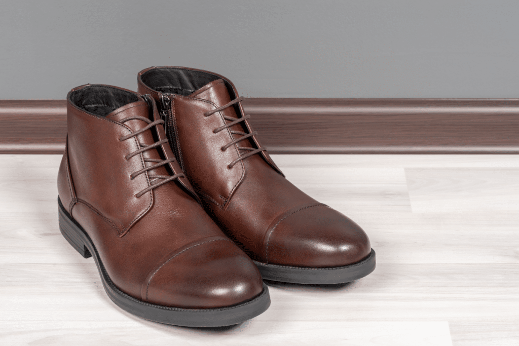 Brown boots for men