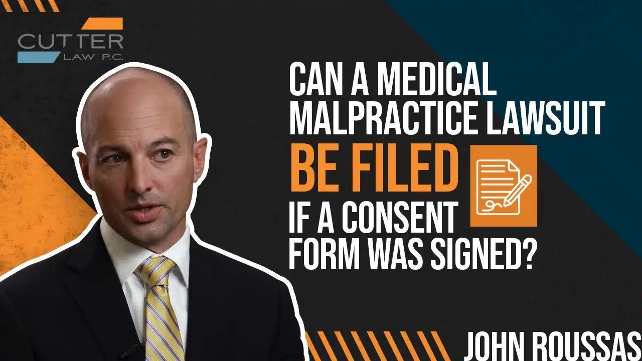 Can a Medical Malpractice Lawsuit Be Filed if a Consent Form was Signed thumbnail with John Roussas