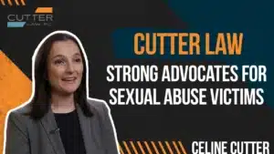 Cutter Law - Strong Advocates for Sexual Abuse Victims thumbnail with Celine Cutter