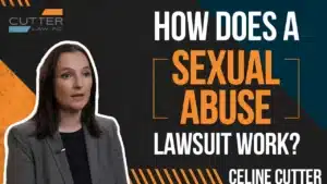How Does a Sexual Abuse Lawsuit Work thumbnail with Celine Cutter