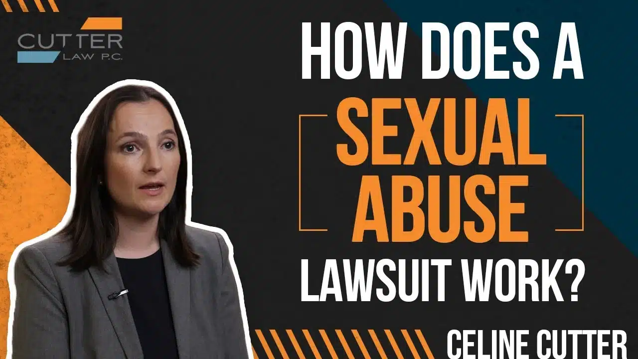 How Does a Sexual Abuse Lawsuit Work thumbnail with Celine Cutter