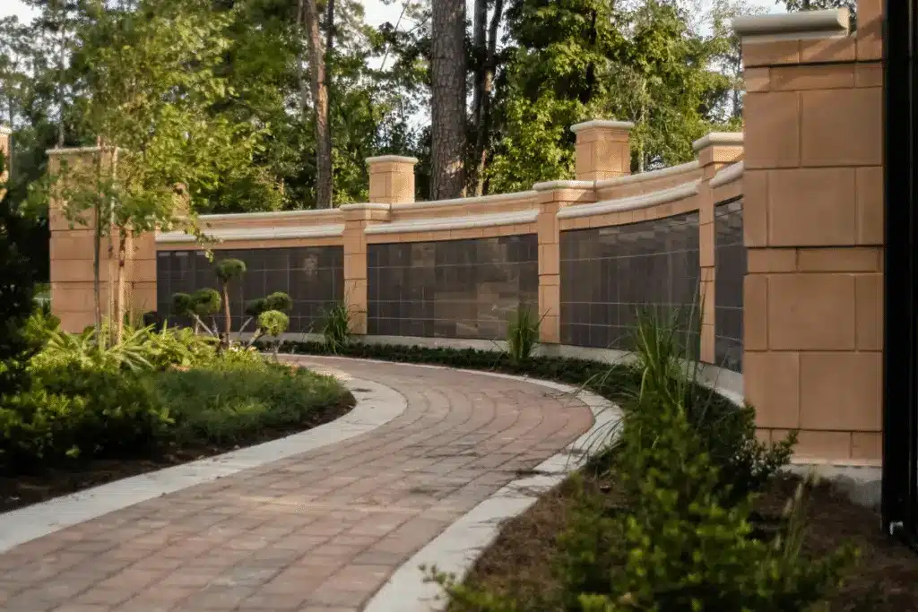 Outdoor walkway