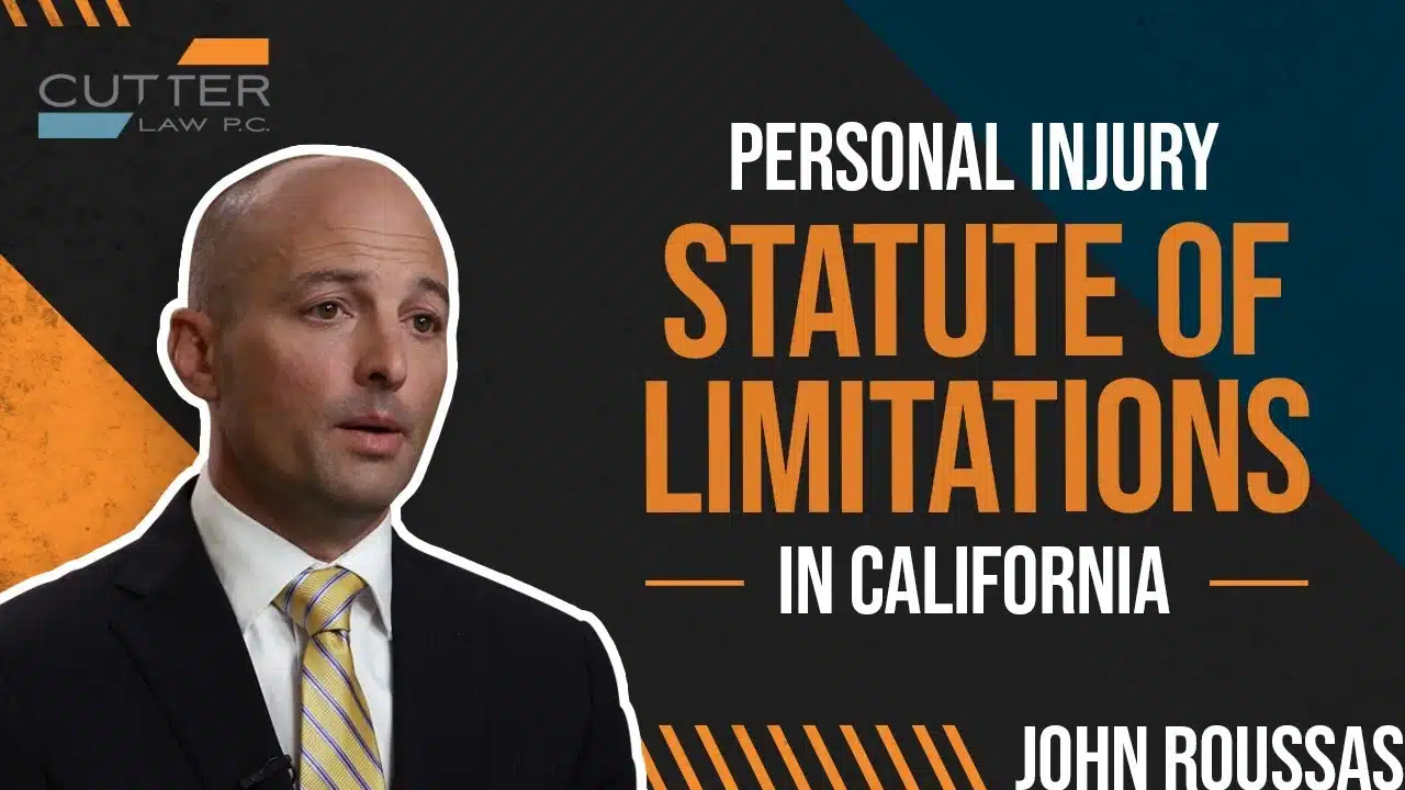 Personal Injury Statute of Limitations in California thumbnail with John Roussas