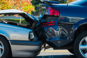 Rear-end accident