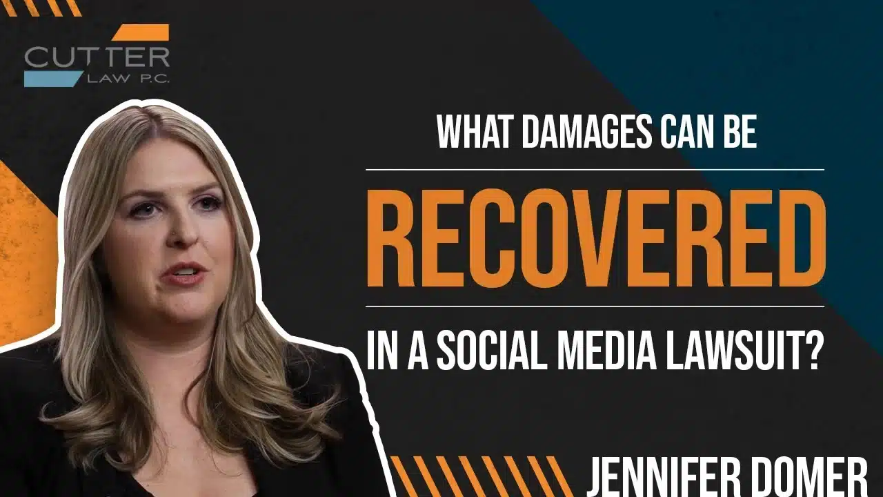 What Damages Can Be Recovered in a Social Media Lawsuit thumbnail with Jennifer Domer