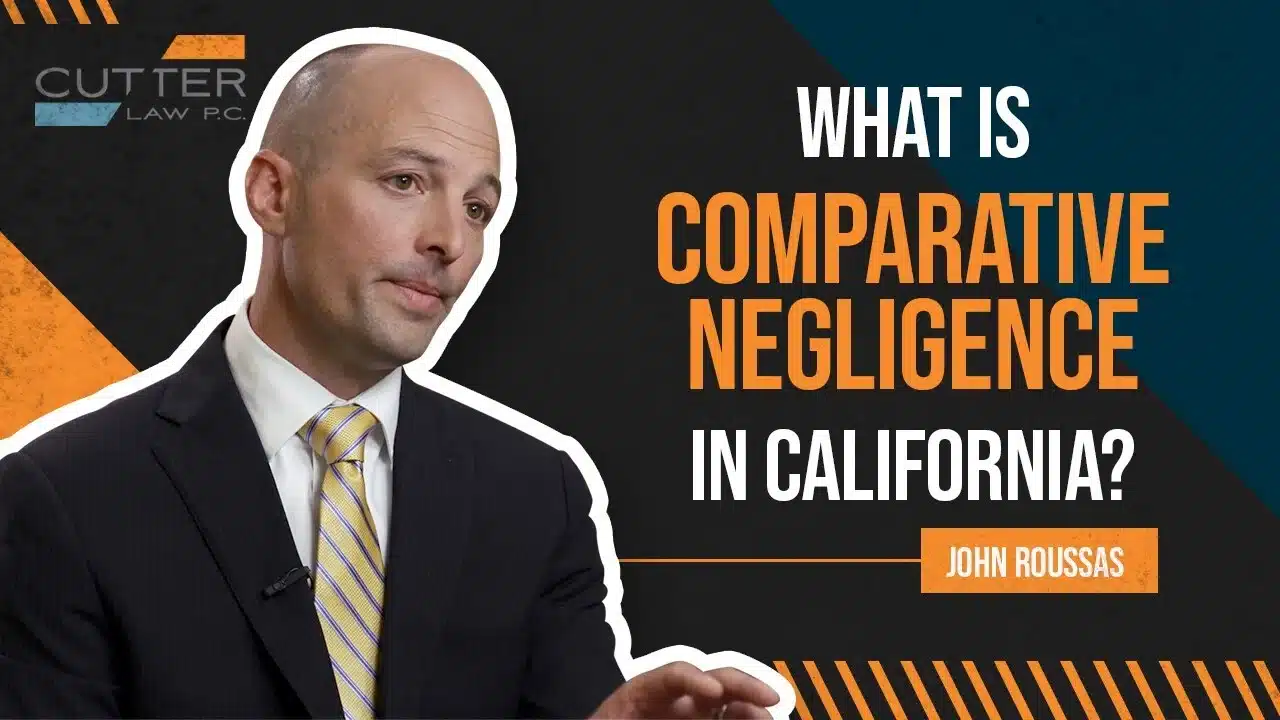 What Is Comparative Negligence in California thumbnail with John Roussas