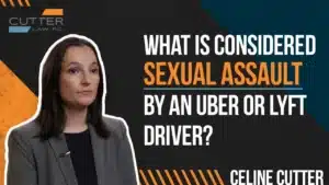 What Is Considered Sexual Assault by an Uber or Lyft driver thumbnail with Celine Cutter