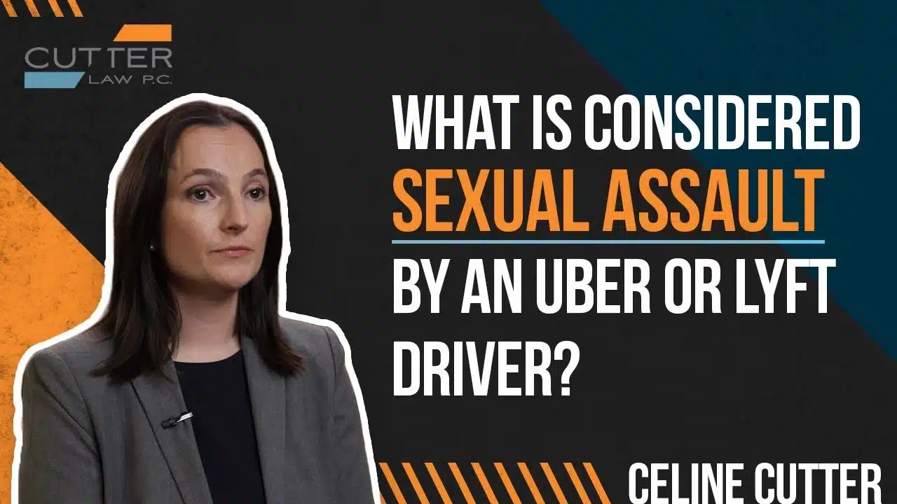 What Is Considered Sexual Assault by an Uber or Lyft driver thumbnail with Celine Cutter