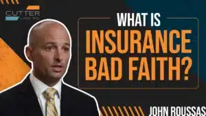 What Is Insurance Bad Faith thumbnail with John Roussas