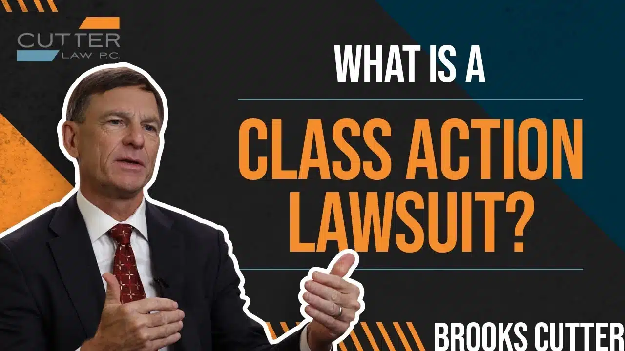 What Is a Class Action Lawsuit thumbnail with Brooks Cutter