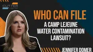 Who Can File a Camp Lejeune Water Contamination Lawsuit thumbnail with Jennifer Domer