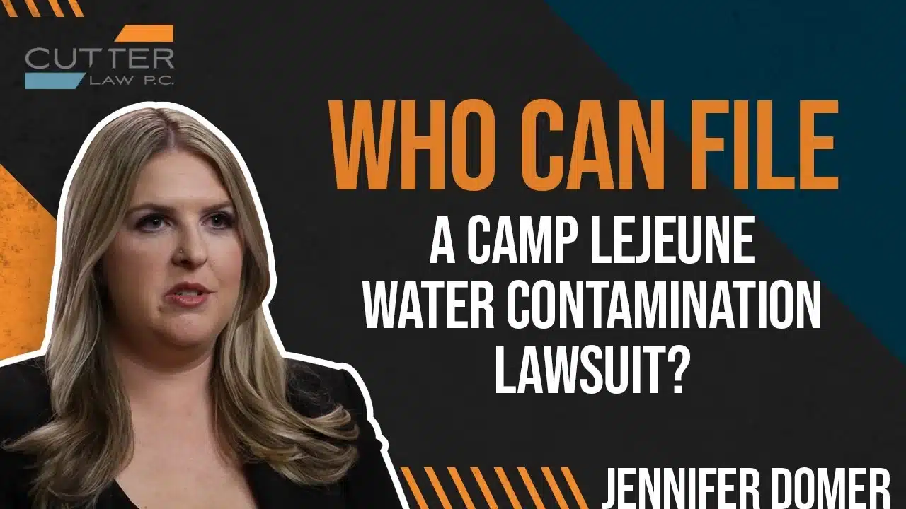 Who Can File a Camp Lejeune Water Contamination Lawsuit thumbnail with Jennifer Domer