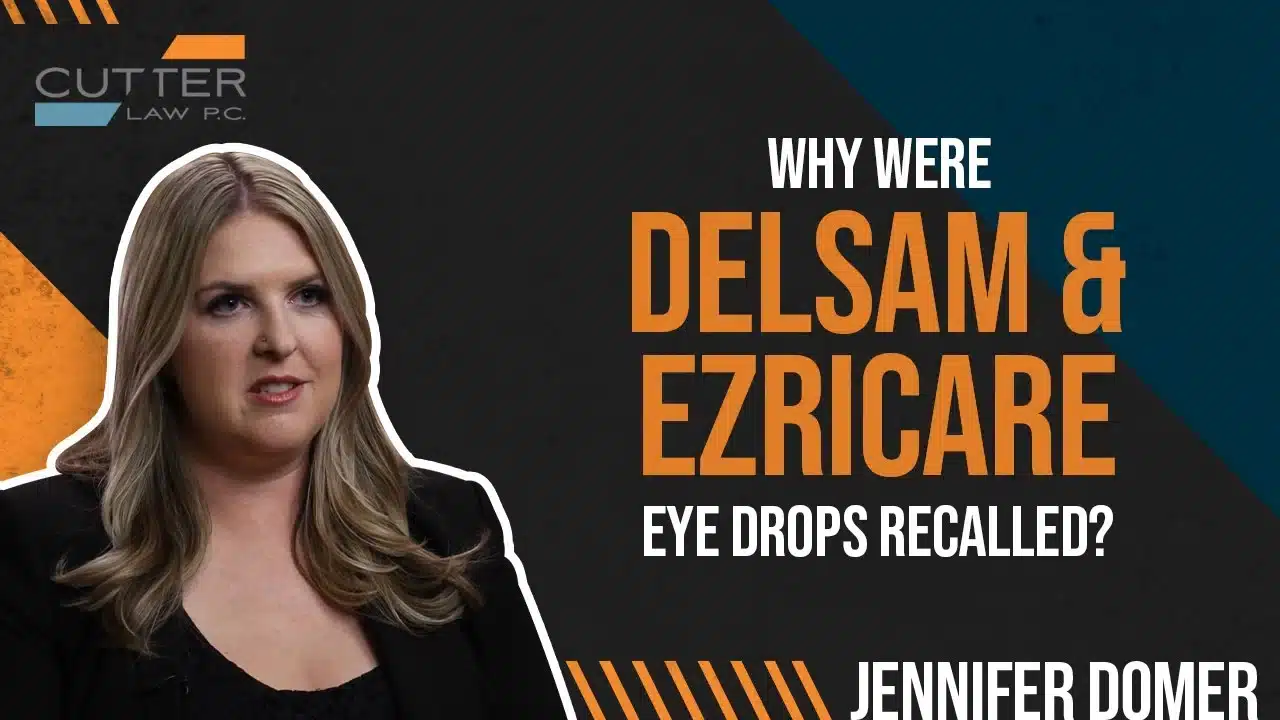 Why Were Delsam and EzriCare Eye Drops Recalled thumbnail with Jennifer Domer