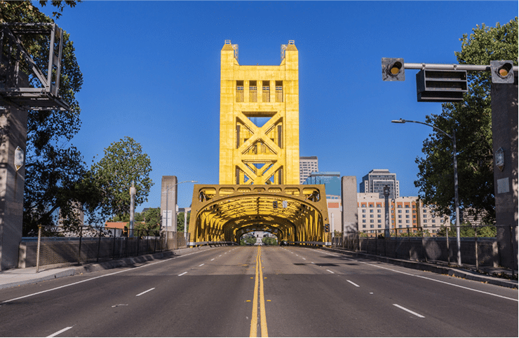 Photo of bridge in Sacramento