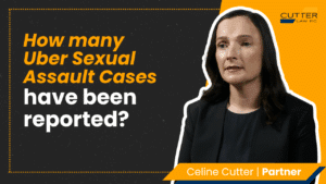 Celine headshot next to thumbnail text "How Many Uber Sexual Assault Cases Have Been Reported?"
