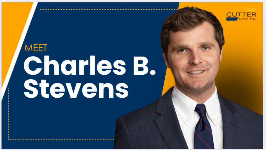 Charles B. Stevens headshot next to thumbnail text: meet charles b. stevens