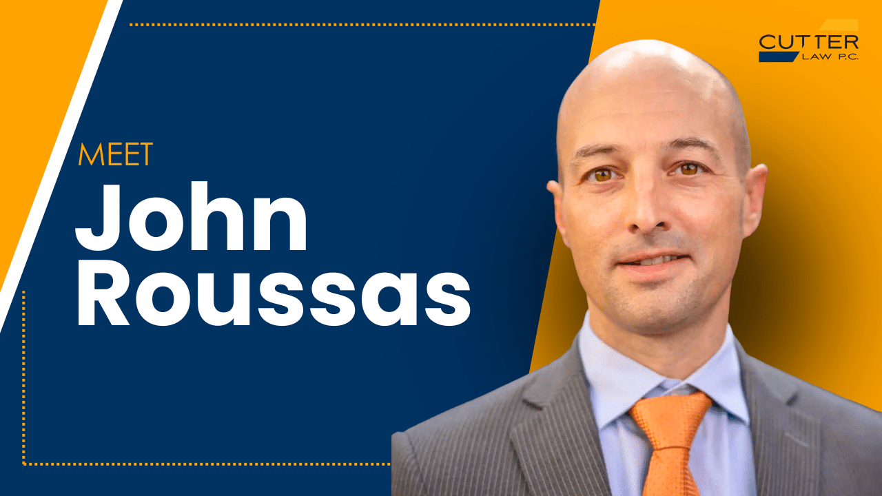 John Roussas headshot next to thumbnail text