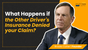 Thumbnail for video titled, What happens if the other driver's insurance denied your claim