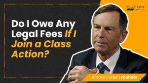 Thumbnail for video titled, Do I Owe Any Legal Fees If I Join a Class Action?