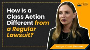 Thumbnail for video entitled How Is a Class Action Different from a Regular Lawsuit?