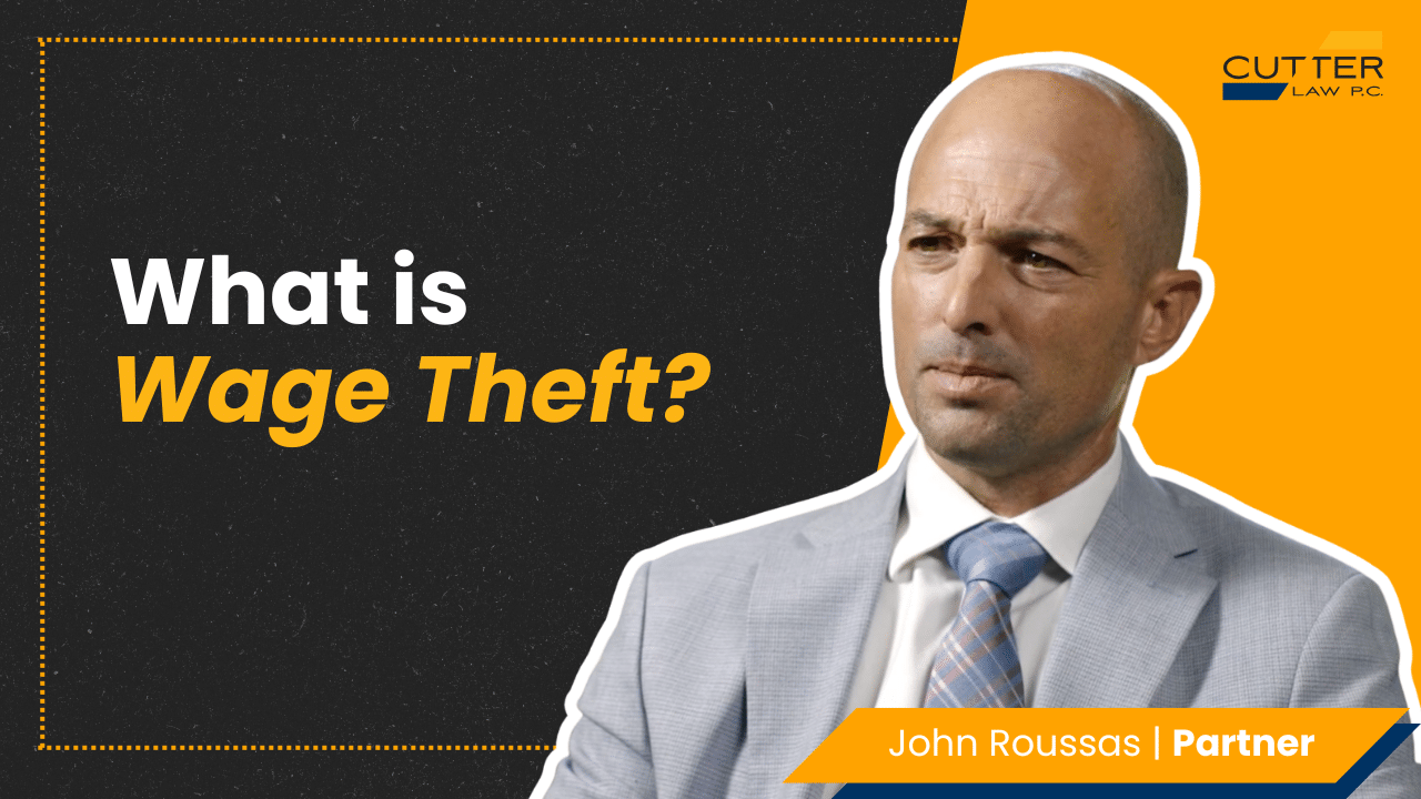 Thumbnail for video titled, ‘What is wage theft?’