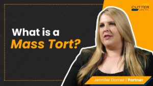 Thumbnail for video entitled, What is a Mass Tort? Cutter Law Explains