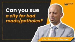 Thumbnail for Can You Sue a City for Bad Roads/Potholes? | Cutter Law Explains