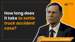 Thumbnail for video titled, How long does it take to settle a truck accident case?