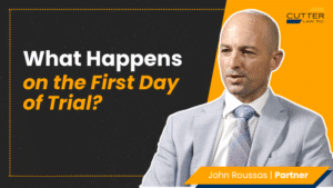 Thumbnail for video titled, What Happens on the First Day of Trial?