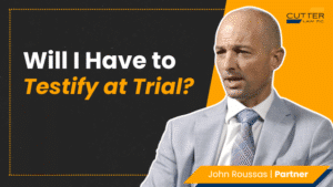 Thumbnail for video titled, Will I Have to Testify at Trial?